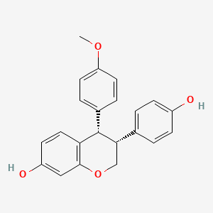 molecular formula C22H20O4 B1683918 Triphendiol CAS No. 1213777-80-0