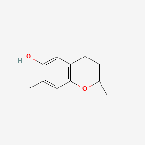 molecular formula C14H20O2 B1683935 2,2,5,7,8-五甲基-6-色酚 CAS No. 950-99-2