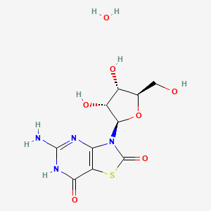 molecular formula C10H14N4O7S B1683937 Isatoribine CAS No. 198832-38-1