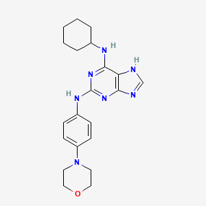 molecular formula C21H27N7O B1683945 Reversine CAS No. 656820-32-5