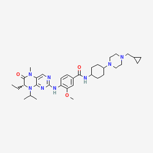 molecular formula C34H50N8O3 B1683956 Volasertib CAS No. 755038-65-4