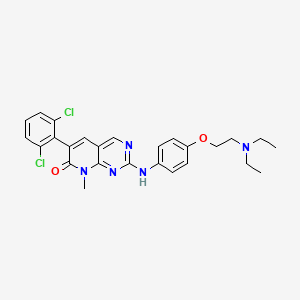 molecular formula C26H27Cl2N5O2 B1683963 PD0166285 CAS No. 185039-89-8