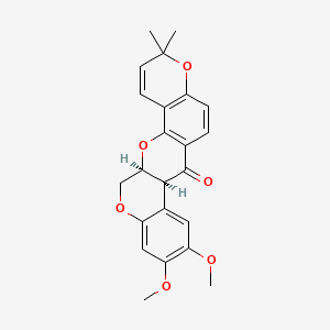 molecular formula C23H22O6 B1683977 Deguelin CAS No. 522-17-8