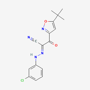 molecular formula C16H15ClN4O2 B1683979 ESI-09 