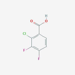 molecular formula C7H3ClF2O2 B168398 2-Chloro-3,4-difluorobenzoic acid CAS No. 150444-93-2