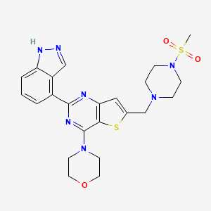 molecular formula C23H27N7O3S2 B1683980 Pictilisib CAS No. 957054-30-7