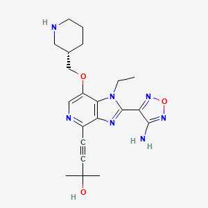 molecular formula C21H27N7O3 B1683982 Gsk 690693 CAS No. 937174-76-0