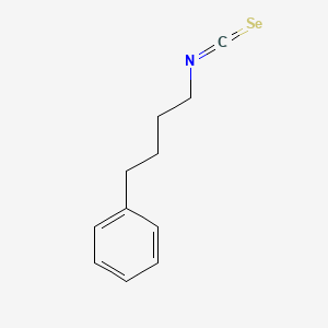 molecular formula C11H13NSe B1683983 Phenylbutyl Isoselenocyanate CAS No. 1072807-15-8