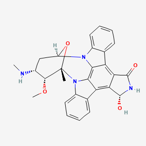 molecular formula C28H26N4O4 B1683986 7-Hydroxystaurosporine CAS No. 112953-11-4