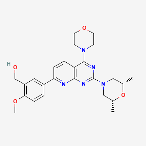 molecular formula C25H31N5O4 B1683987 KU-0063794 CAS No. 938440-64-3