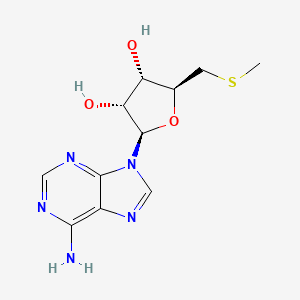 molecular formula C11H15N5O3S B1683993 5'-Methylthioadenosine CAS No. 2457-80-9