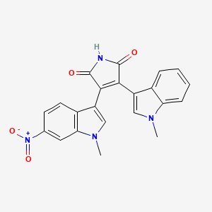 molecular formula C22H16N4O4 B1683996 MKC-1 CAS No. 125313-92-0