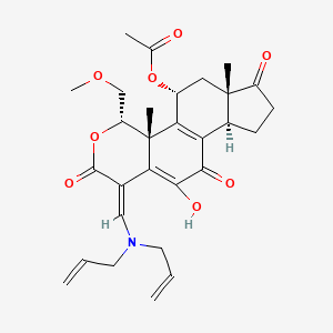 molecular formula C29H35NO8 B1684006 Sonolisib CAS No. 502632-66-8