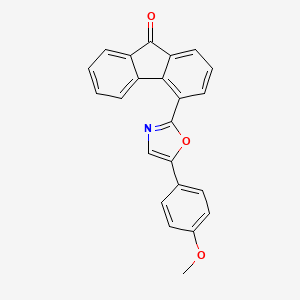 molecular formula C23H15NO3 B1684025 UA62784 CAS No. 313367-92-9
