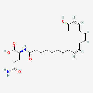 molecular formula C23H38N2O5 B1684033 (17S)-Volicitin CAS No. 191670-18-5