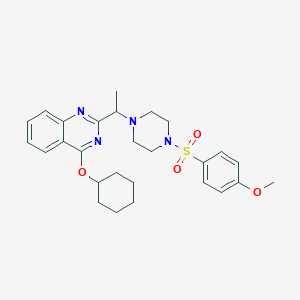 molecular formula C27H34N4O4S B1684046 VRT-325 CAS No. 815592-21-3