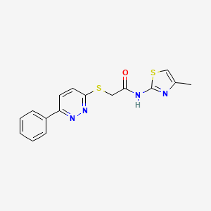 molecular formula C16H14N4OS2 B1684054 VU 0240551 CAS No. 893990-34-6