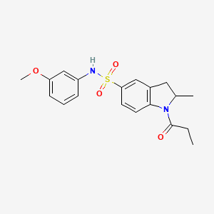 molecular formula C19H22N2O4S B1684062 VU625 CAS No. 901008-62-6