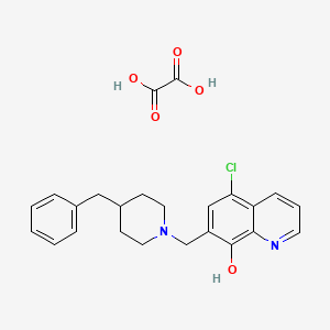molecular formula C24H25ClN2O5 B1684063 VU714 oxalate 