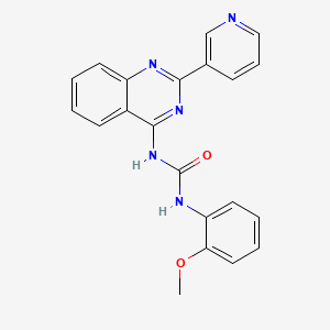 molecular formula C21H17N5O2 B1684069 VUF-5574 CAS No. 280570-45-8