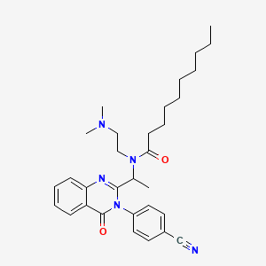 molecular formula C31H41N5O2 B1684070 VUF5834 
