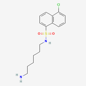 molecular formula C16H21ClN2O2S B1684082 (S)-VQW-765 CAS No. 65595-90-6