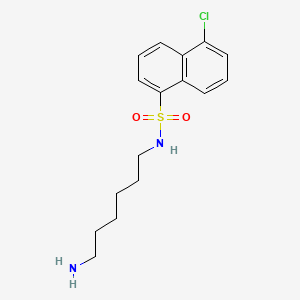 N-(6-Aminohexyl)-5-chloro-1-naphthalenesulfonamide