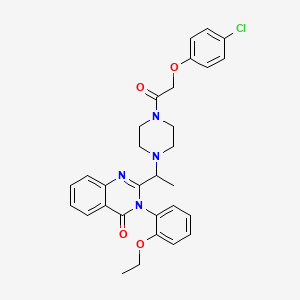 molecular formula C30H31ClN4O4 B1684096 Erastin CAS No. 571203-78-6