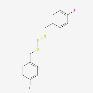 molecular formula C14H12F2S3 B1684098 Fluorapacin CAS No. 869811-23-4