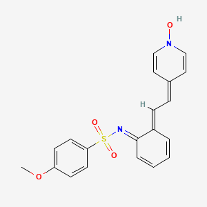 molecular formula C20H18N2O4S B1684099 HMN-176 CAS No. 173529-10-7