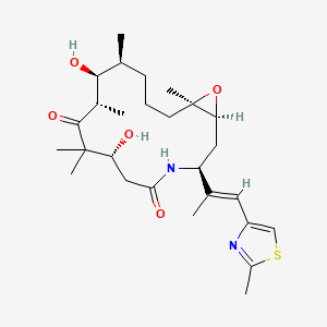 molecular formula C27H42N2O5S B1684101 Ixabepilone CAS No. 219989-84-1