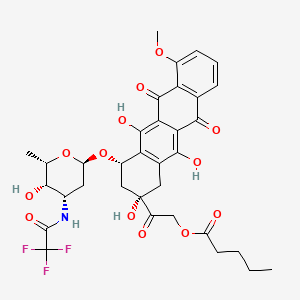 molecular formula C34H36F3NO13 B1684116 Valrubicin CAS No. 56124-62-0