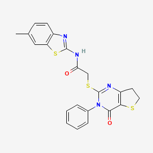 molecular formula C22H18N4O2S3 B1684118 Iwp-2 CAS No. 686770-61-6