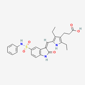 molecular formula C26H27N3O5S B1684128 SU-11752 