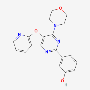 molecular formula C19H16N4O3 B1684136 PI-103 CAS No. 371935-74-9