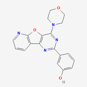 molecular formula C19H17ClN4O3 B1684136 PI103 CAS No. 371935-74-9