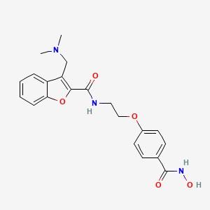 molecular formula C21H23N3O5 B1684138 Abexinostat CAS No. 783355-60-2