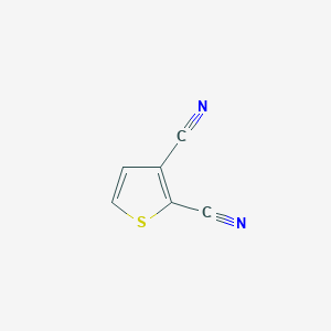 molecular formula C6H2N2S B168414 thiophene-2,3-dicarbonitrile CAS No. 18853-42-4