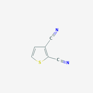 molecular formula C6H2N2S B168414 2,3-Thiophenedicarbonitrile CAS No. 18853-42-4