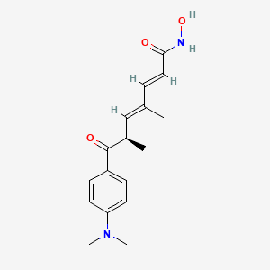 molecular formula C17H22N2O3 B1684148 Trichostatin A (racemate) CAS No. 58880-19-6