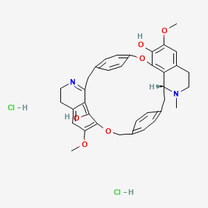 molecular formula C36H38Cl2N2O6 B1684151 Warifteine CAS No. 38566-54-0