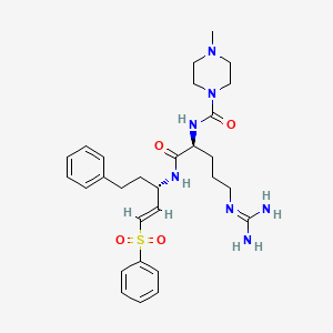 molecular formula C29H41N7O4S B1684167 WRR-483 CAS No. 1076088-50-0
