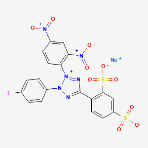 molecular formula C19H10IN6NaO10S2 B1684173 WST-3 CAS No. 515111-36-1
