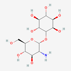 molecular formula C12H23NO10 B1684189 1D-myo-inositol 2-amino-2-deoxy-alpha-D-glucopyranoside CAS No. 75802-23-2