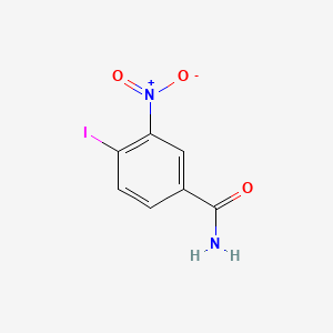 molecular formula C7H5IN2O3 B1684207 伊尼帕利 CAS No. 160003-66-7