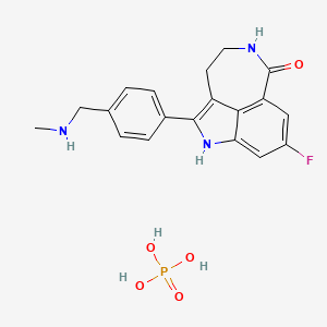 molecular formula C19H21FN3O5P B1684212 Rucaparib Phosphate CAS No. 459868-92-9