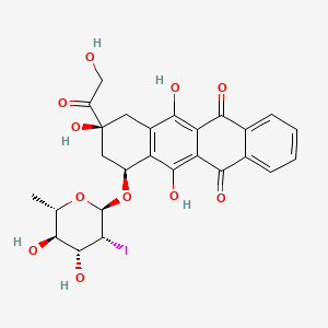 molecular formula C26H25IO11 B1684224 Annamycin CAS No. 92689-49-1