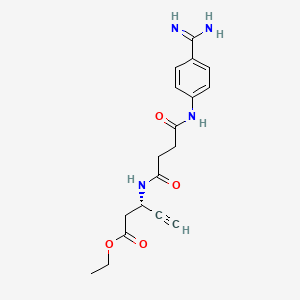 molecular formula C18H22N4O4 B1684237 Xemilofiban CAS No. 149820-74-6