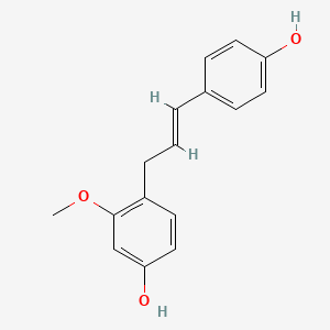 molecular formula C16H16O3 B1684240 Xenognosin A CAS No. 76907-79-4