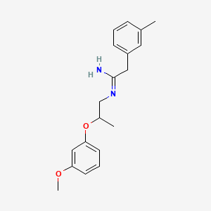 molecular formula C19H24N2O2 B1684249 Xylamidine CAS No. 6443-50-1